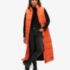 Puffer Gilet long en ripstop Puffer Gilet long en ripstop