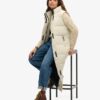Puffer Gilet long en ripstop