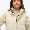 Puffer Gilet long en ripstop