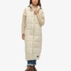 Puffer Gilet long en ripstop