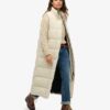 Puffer Gilet long en ripstop