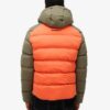 Puffer sport à capuche color block Puffer sport à capuche color block