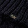 Pull à col montant en maille torsadée