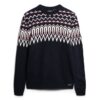 Pull à col rond en maille Fairisle Pull à col rond en maille Fairisle