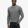 Pull à col rond texturé en mailles