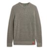 Pull à col rond texturé en mailles