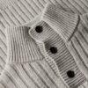 Pull à demi-boutons côtelé Pull à demi-boutons côtelé