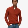 Pull demi-zip en laine mérinos Pull demi-zip en laine mérinos