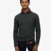 Pull demi-zip en laine mérinos Pull demi-zip en laine mérinos