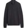 Pull demi-zip en laine mérinos Pull demi-zip en laine mérinos