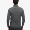 Pull à demi-zip en maille brodée Essential Pull à demi-zip en maille brodée Essential