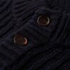 Pull à demi-zip en maille épaisse Pull à demi-zip en maille épaisse