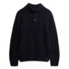 Pull à demi-zip en maille épaisse Pull à demi-zip en maille épaisse