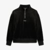 Pull à demi-zip en velours Country Club Pull à demi-zip en velours Country Club