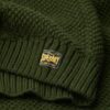 Pull à demi-zip Jacob en maille torsadée Pull à demi-zip Jacob en maille torsadée