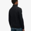 Pull demi-zip Vintage Jacob en maille torsadée Pull demi-zip Vintage Jacob en maille torsadée