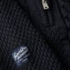 Pull demi-zip Vintage Jacob en maille torsadée Pull demi-zip Vintage Jacob en maille torsadée