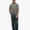 Pull en maille à demi-zip Cotton Classics Pull en maille à demi-zip Cotton Classics