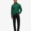 Pull en maille à demi-zip Cotton Classics Pull en maille à demi-zip Cotton Classics