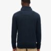 Pull en maille à demi-zip Cotton Classics Pull en maille à demi-zip Cotton Classics