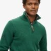 Pull en maille à demi-zip Cotton Classics Pull en maille à demi-zip Cotton Classics