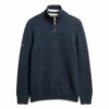 Pull en maille à demi-zip Cotton Classics Pull en maille à demi-zip Cotton Classics