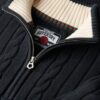 Pull Henley en tricot Rugby Pull Henley en tricot Rugby