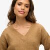 Pull oversize à col en V Pull oversize à col en V