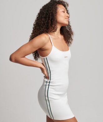 Robe à bretelles avec logo S