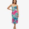 Robe caraco midi imprimée Robe caraco midi imprimée