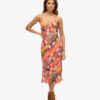 Robe caraco midi imprimée Robe caraco midi imprimée
