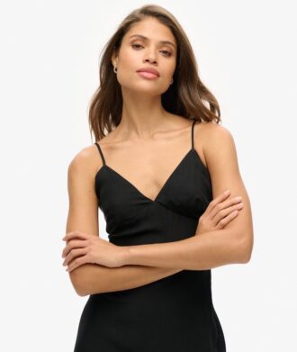 Robe caraco midi imprimée