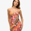 Robe caraco midi imprimée Robe caraco midi imprimée