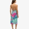 Robe caraco midi imprimée Robe caraco midi imprimée