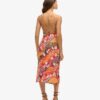 Robe caraco midi imprimée Robe caraco midi imprimée