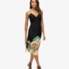 Robe caraco midi imprimée Robe caraco midi imprimée