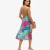 Robe caraco midi imprimée Robe caraco midi imprimée