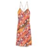 Robe caraco midi imprimée Robe caraco midi imprimée