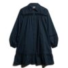 Robe chemise en dentelle mélangée Robe chemise en dentelle mélangée