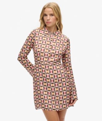 Robe chemise imprimée