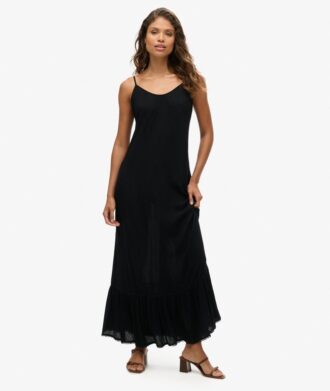 Robe de plage longue à bretelles