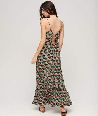 Robe de plage longue à bretelles