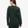 Robe en jersey avec logo métallisé de luxe Robe en jersey avec logo métallisé de luxe