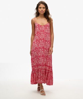 Robe longue à bretelles