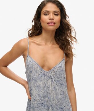 Robe longue à bretelles