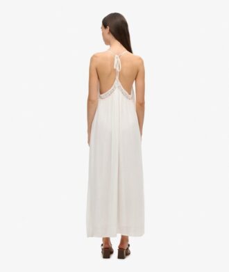 Robe longue à bretelles Ibiza