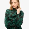 Robe longue à col bénitier en jacquard Robe longue à col bénitier en jacquard