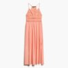 Robe longue en jersey et dentelle Robe longue en jersey et dentelle