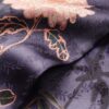 Robe longue en satin imprimé Robe longue en satin imprimé