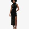 Robe longue en velours Robe longue en velours